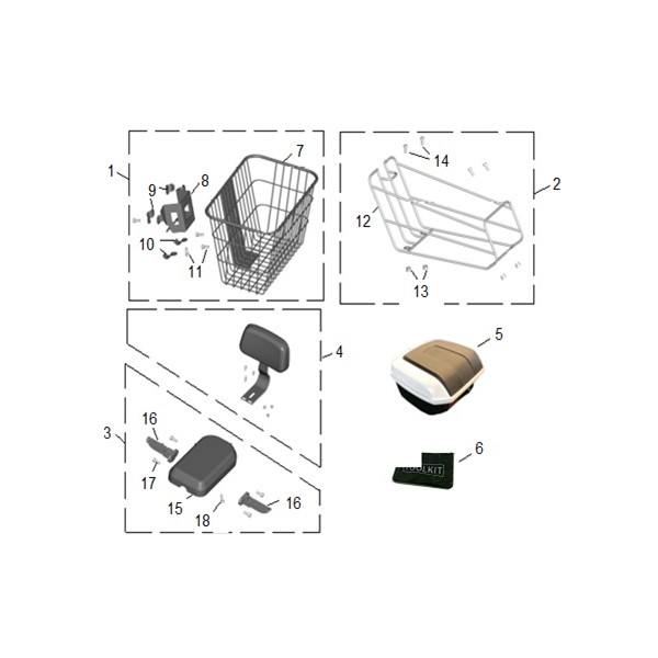 Keeway TOOL KIT - Number 6
